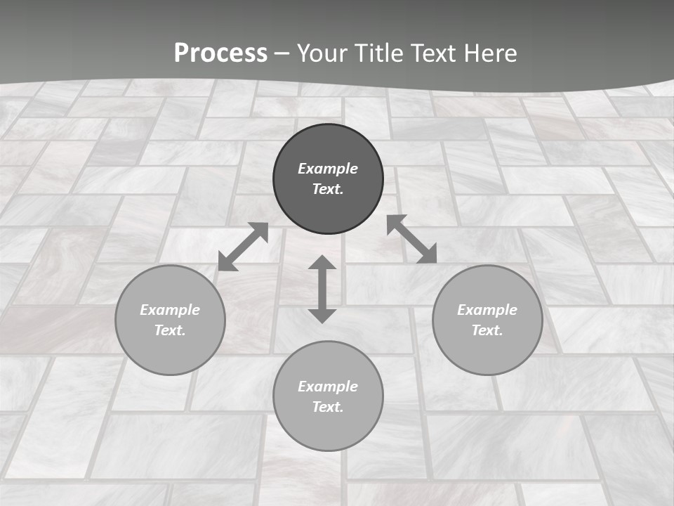 A Stone Floor With A Gray Background PowerPoint Template