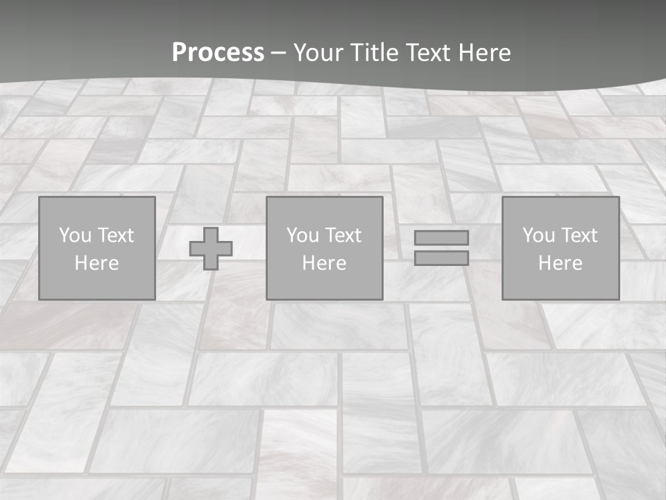 A Stone Floor With A Gray Background PowerPoint Template