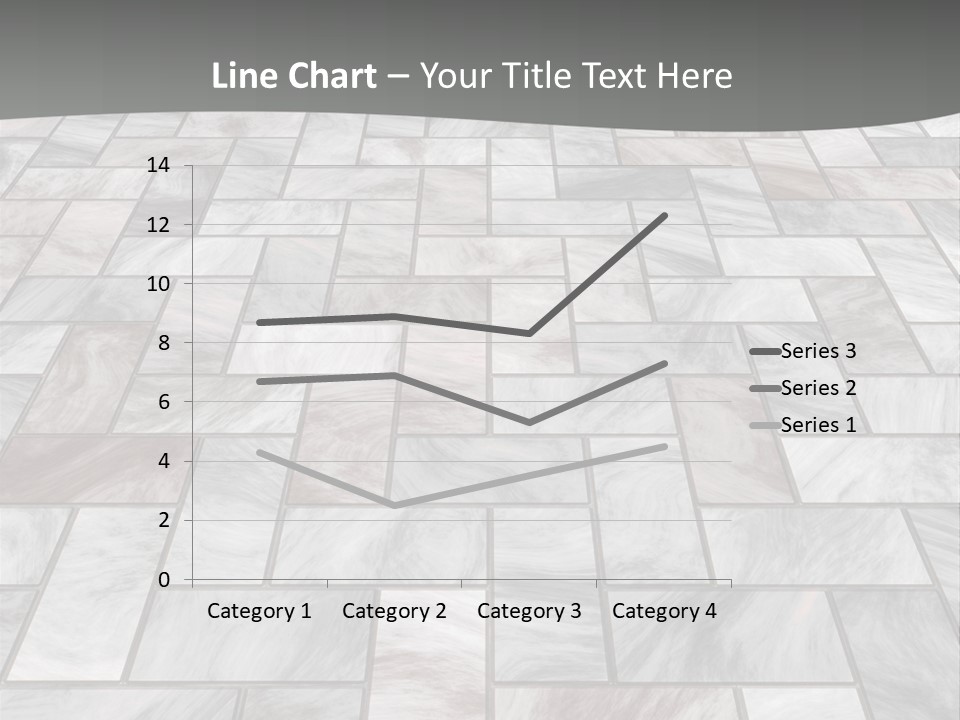 A Stone Floor With A Gray Background PowerPoint Template