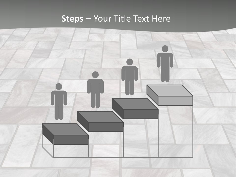 A Stone Floor With A Gray Background PowerPoint Template