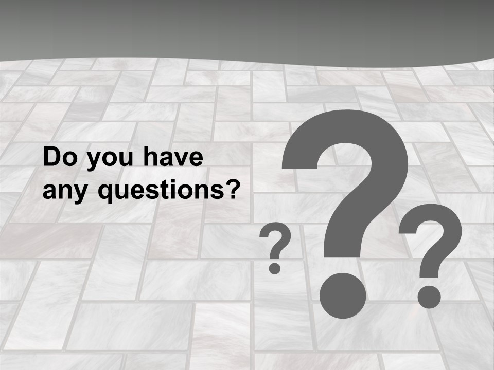 A Stone Floor With A Gray Background PowerPoint Template