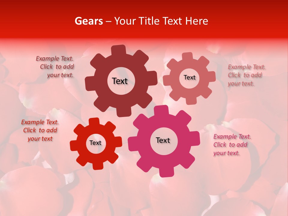 Little Human With Big Magnifier Look For Something PowerPoint Template