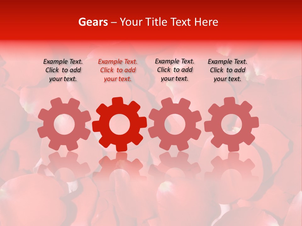 Little Human With Big Magnifier Look For Something PowerPoint Template