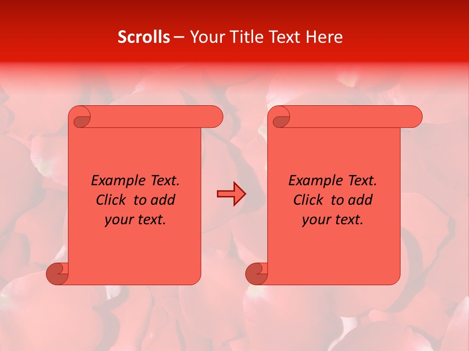 Little Human With Big Magnifier Look For Something PowerPoint Template