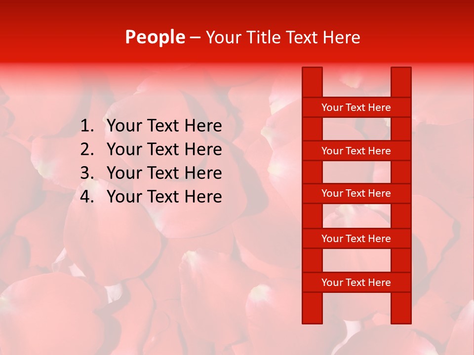 Little Human With Big Magnifier Look For Something PowerPoint Template