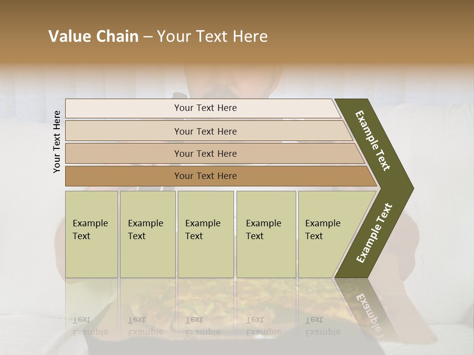 Unhealthy Fat Man Sitting On Couch Drinking Beer And Eating Pizza PowerPoint Template