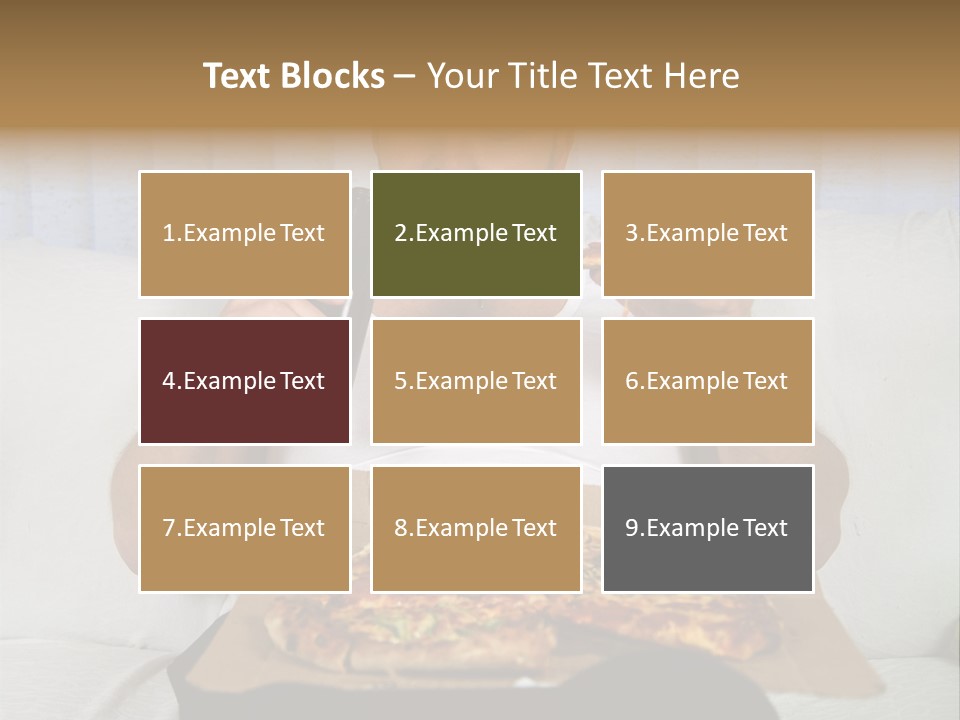 Unhealthy Fat Man Sitting On Couch Drinking Beer And Eating Pizza PowerPoint Template