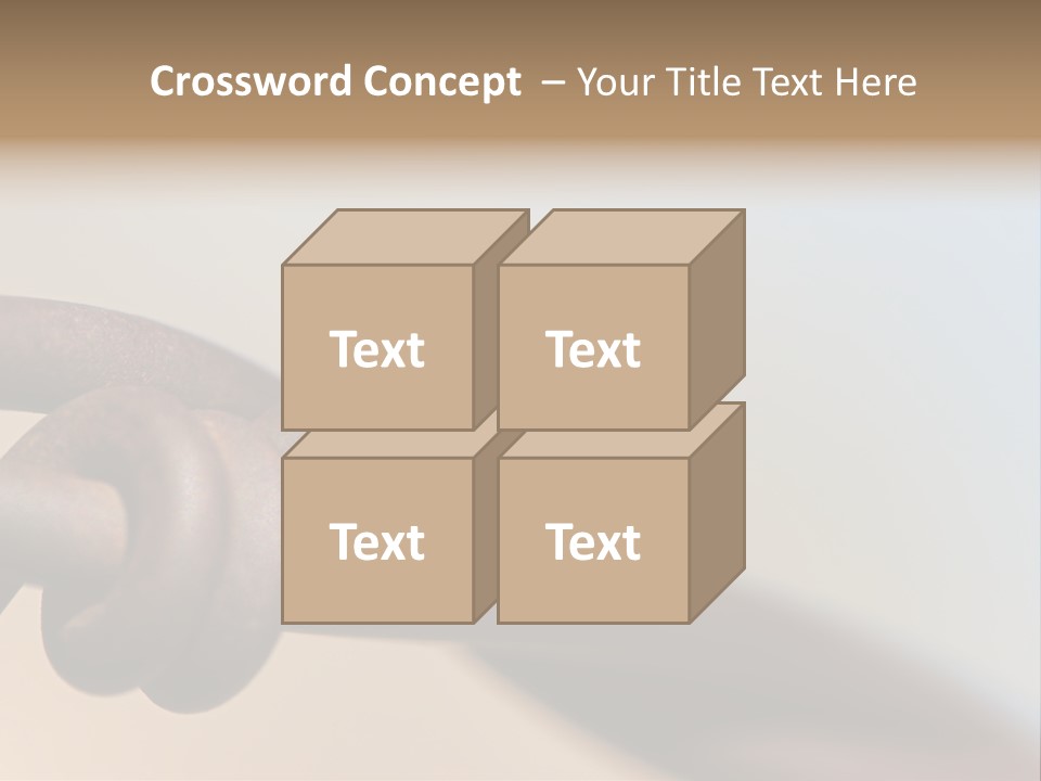 Barbed Wire - Abstract Macro, Shallow Depth Of Field PowerPoint Template