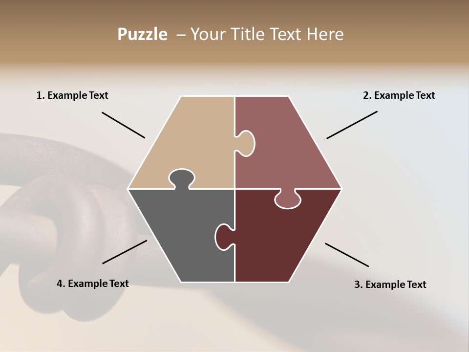 Barbed Wire - Abstract Macro, Shallow Depth Of Field PowerPoint Template