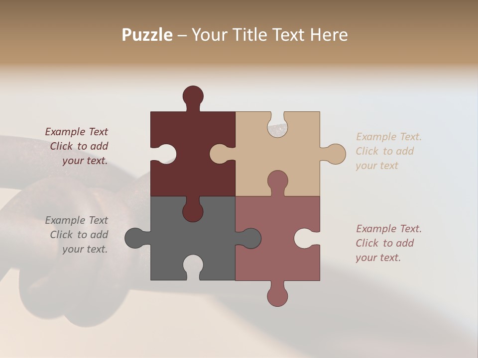 Barbed Wire - Abstract Macro, Shallow Depth Of Field PowerPoint Template