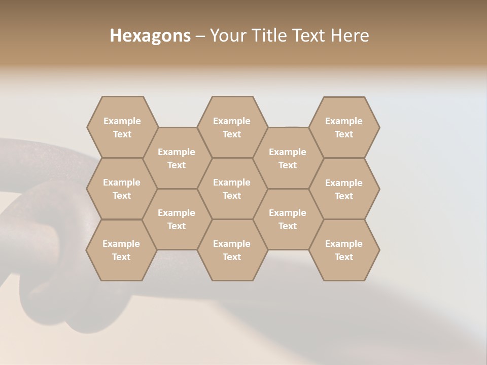 Barbed Wire - Abstract Macro, Shallow Depth Of Field PowerPoint Template