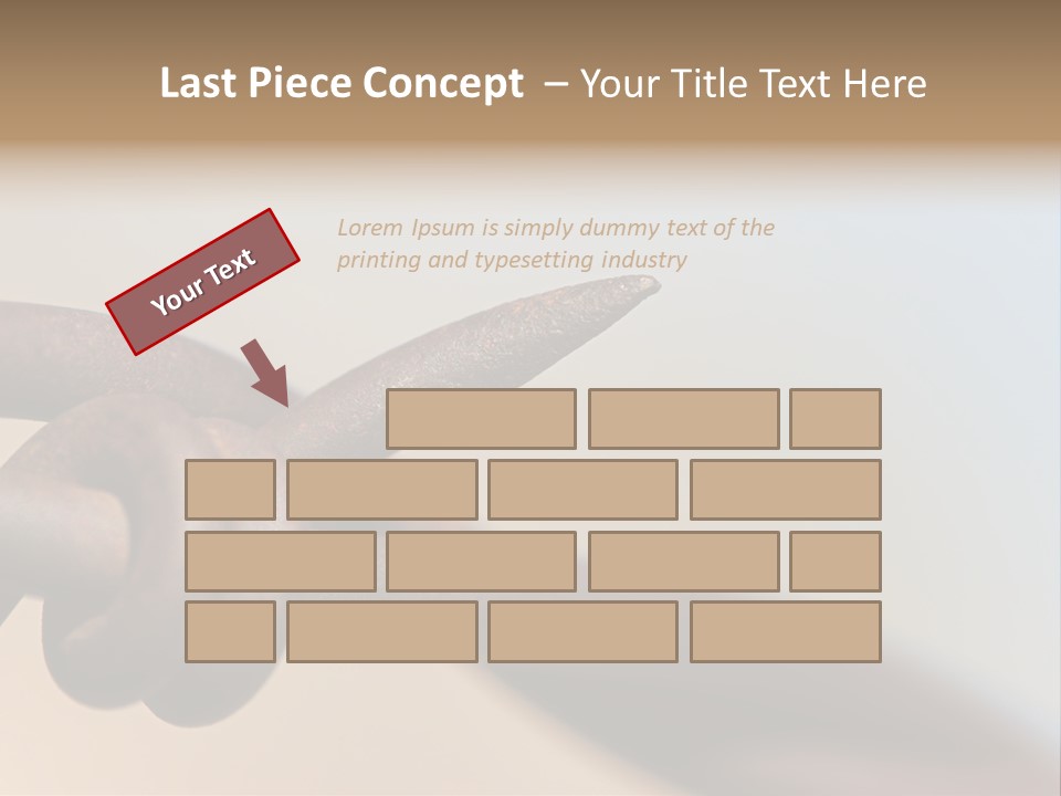 Barbed Wire - Abstract Macro, Shallow Depth Of Field PowerPoint Template