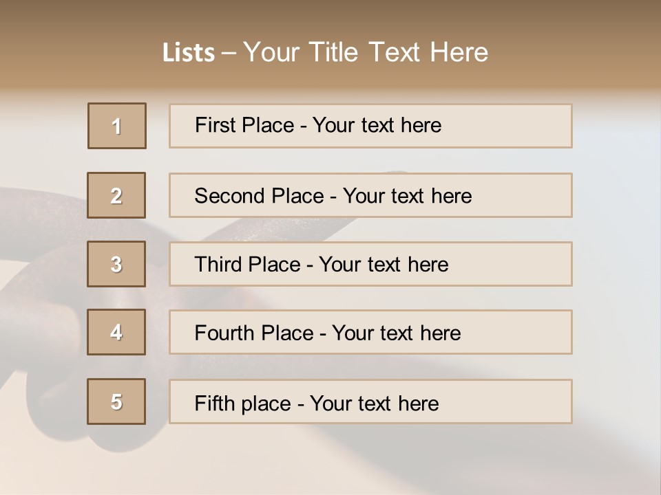 Barbed Wire - Abstract Macro, Shallow Depth Of Field PowerPoint Template