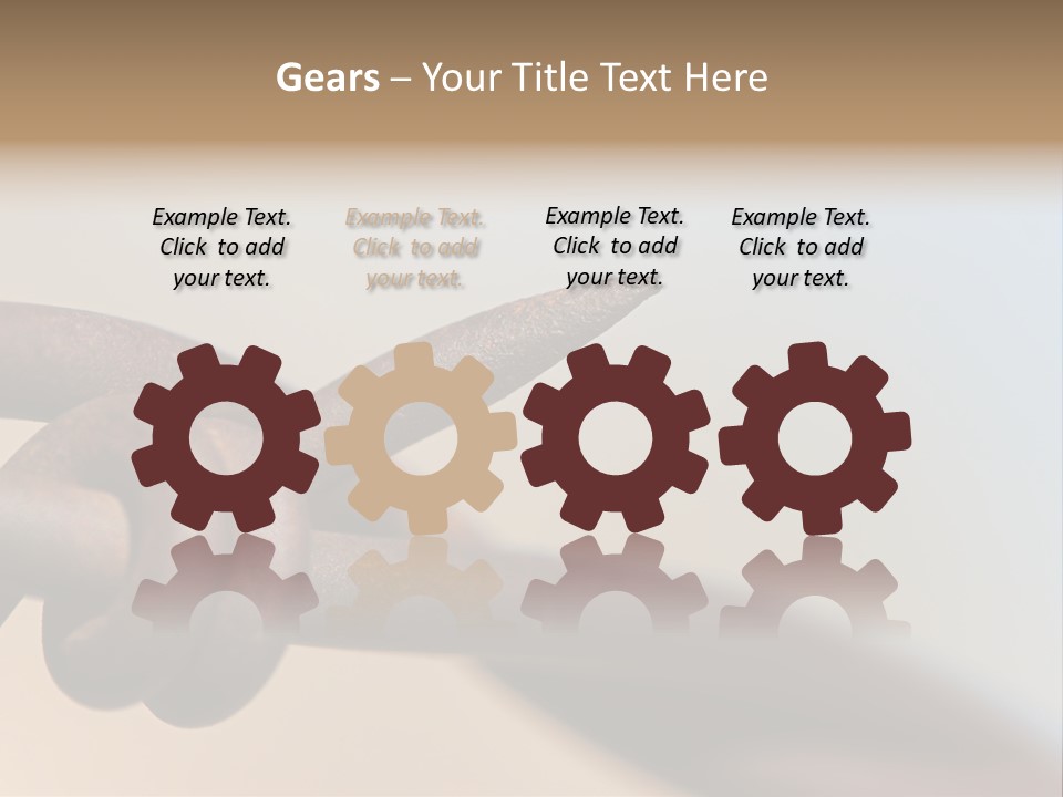 Barbed Wire - Abstract Macro, Shallow Depth Of Field PowerPoint Template