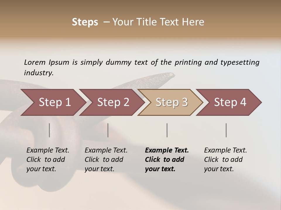 Barbed Wire - Abstract Macro, Shallow Depth Of Field PowerPoint Template