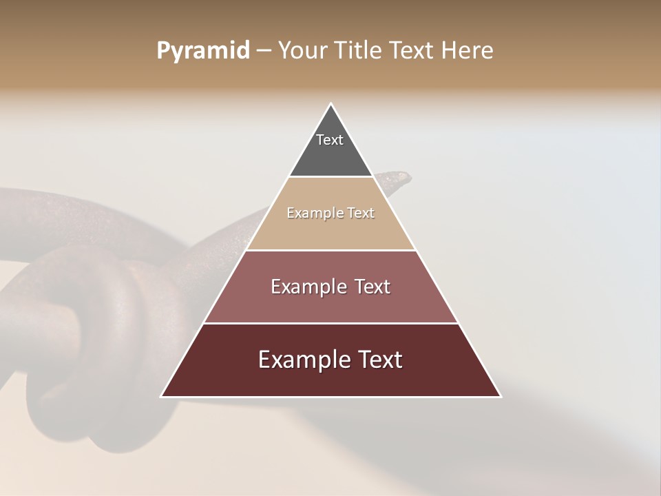 Barbed Wire - Abstract Macro, Shallow Depth Of Field PowerPoint Template