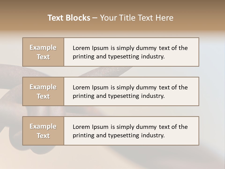 Barbed Wire - Abstract Macro, Shallow Depth Of Field PowerPoint Template