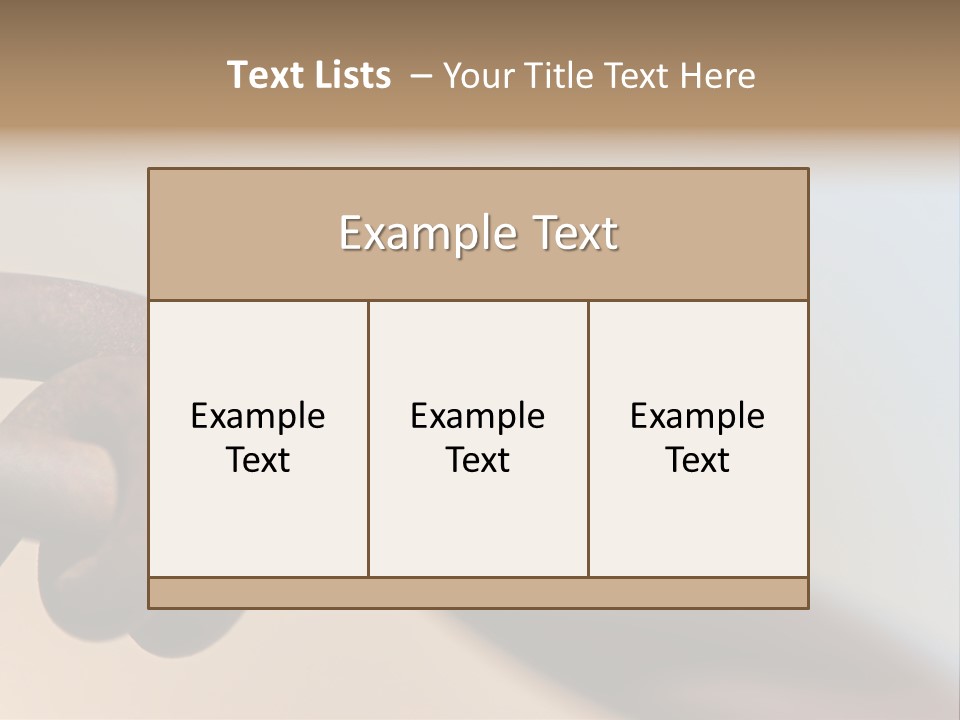 Barbed Wire - Abstract Macro, Shallow Depth Of Field PowerPoint Template