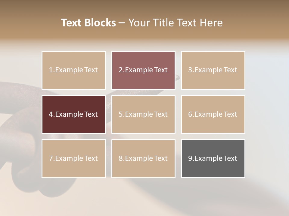 Barbed Wire - Abstract Macro, Shallow Depth Of Field PowerPoint Template