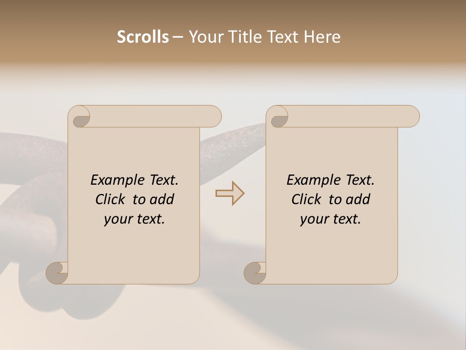 Barbed Wire - Abstract Macro, Shallow Depth Of Field PowerPoint Template