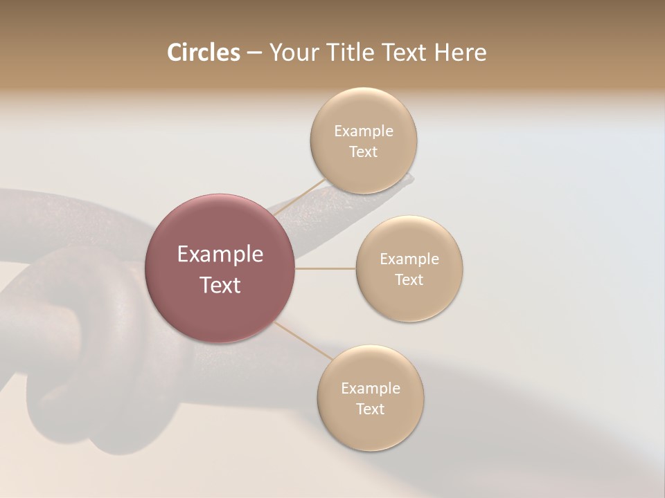 Barbed Wire - Abstract Macro, Shallow Depth Of Field PowerPoint Template