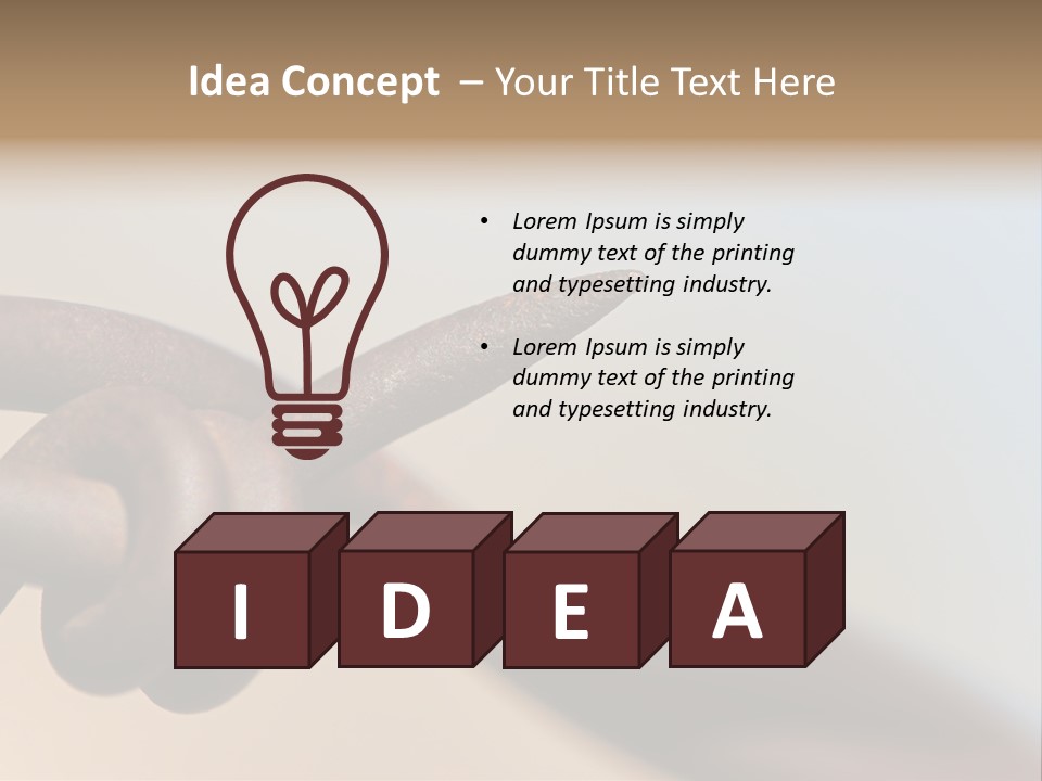 Barbed Wire - Abstract Macro, Shallow Depth Of Field PowerPoint Template