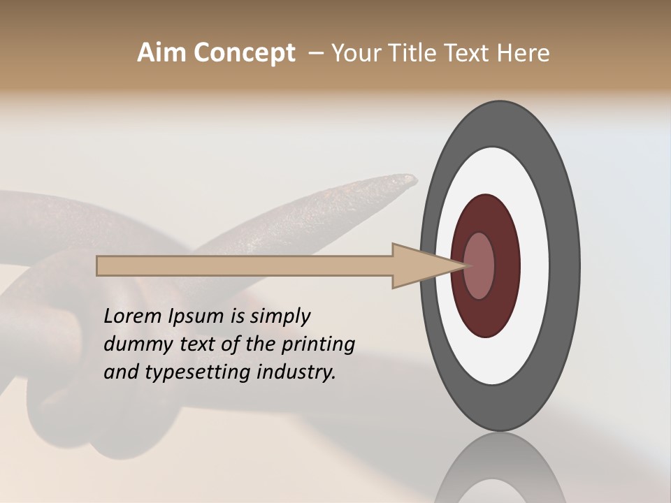 Barbed Wire - Abstract Macro, Shallow Depth Of Field PowerPoint Template