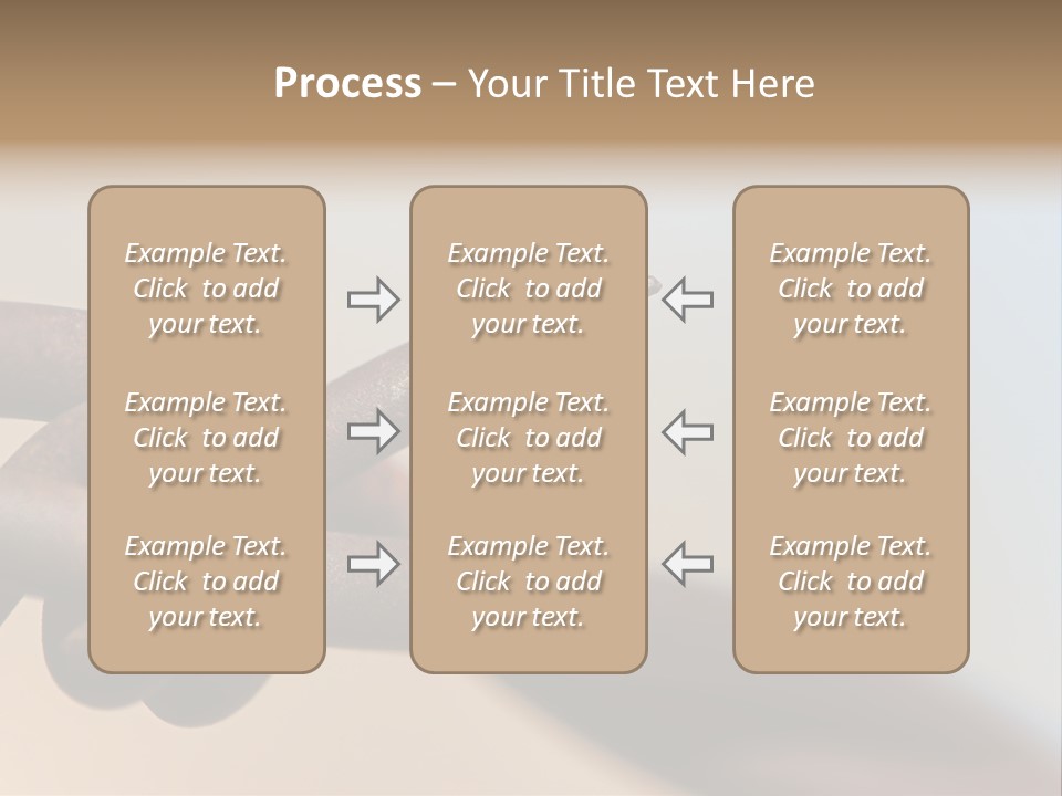 Barbed Wire - Abstract Macro, Shallow Depth Of Field PowerPoint Template