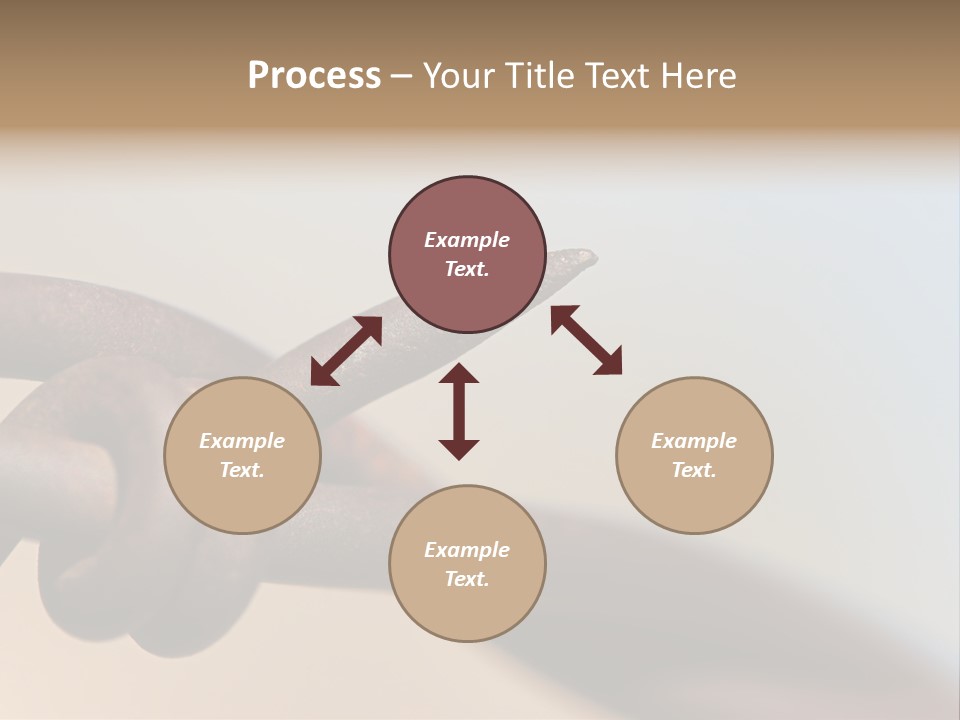 Barbed Wire - Abstract Macro, Shallow Depth Of Field PowerPoint Template