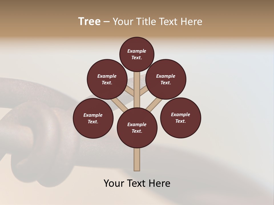 Barbed Wire - Abstract Macro, Shallow Depth Of Field PowerPoint Template