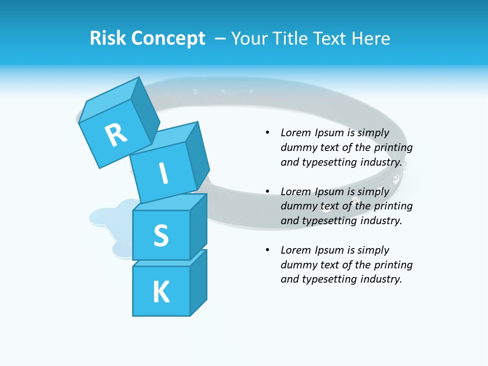 A Dog Collar With An Id Tag On It PowerPoint Template