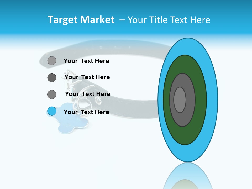 A Dog Collar With An Id Tag On It PowerPoint Template