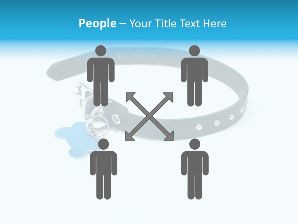 A Dog Collar With An Id Tag On It PowerPoint Template