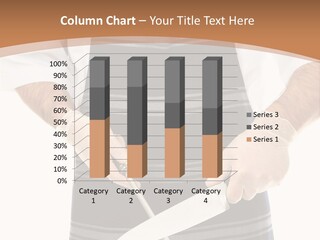 A Butcher Using A Butcher Steel To Sharpen A Knife PowerPoint Template