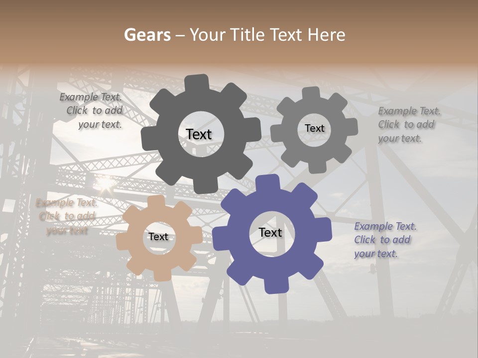 Girl And Man On Black-White Background Stock Vector Illustration: PowerPoint Template