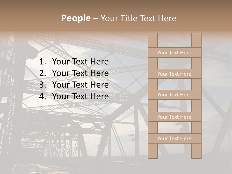 Girl And Man On Black-White Background Stock Vector Illustration: PowerPoint Template