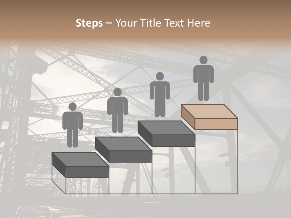 Girl And Man On Black-White Background Stock Vector Illustration: PowerPoint Template