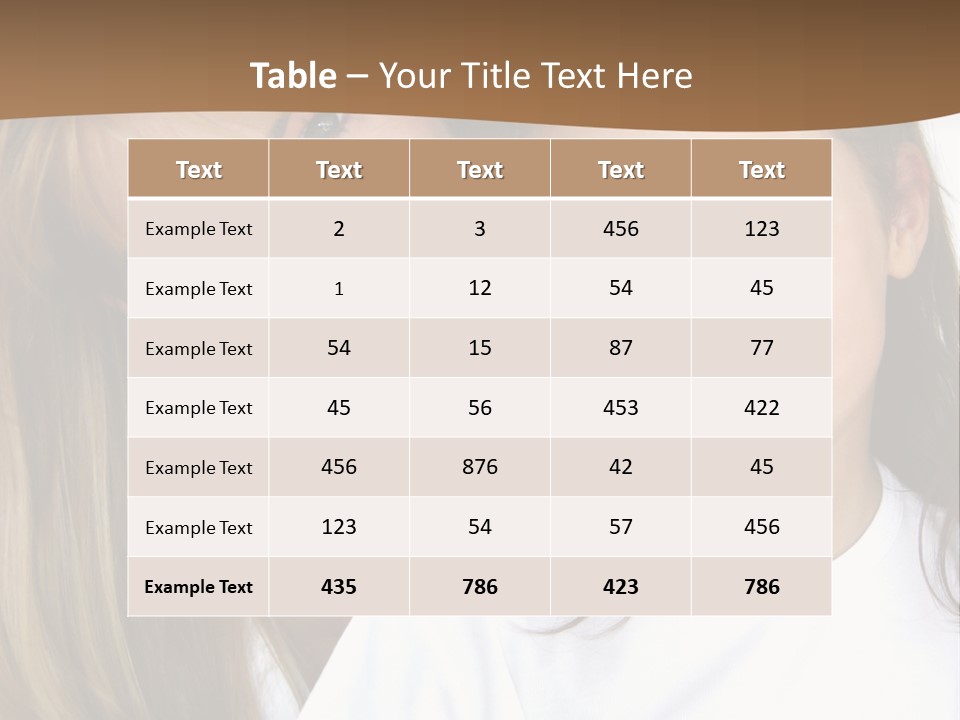 A Woman And A Child Are Smiling For The Camera PowerPoint Template