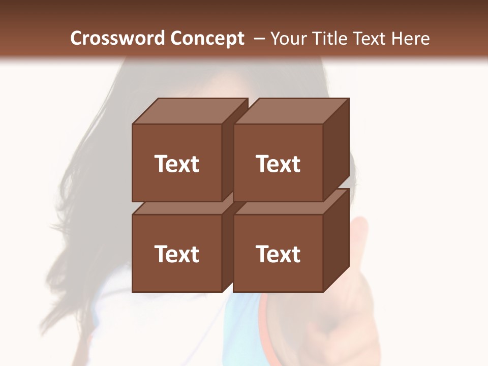 Happy Little Girl (Thumbs Up) PowerPoint Template