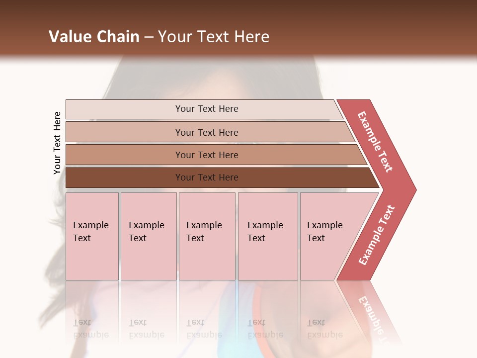 Happy Little Girl (Thumbs Up) PowerPoint Template
