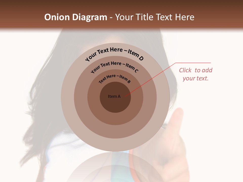 Happy Little Girl (Thumbs Up) PowerPoint Template