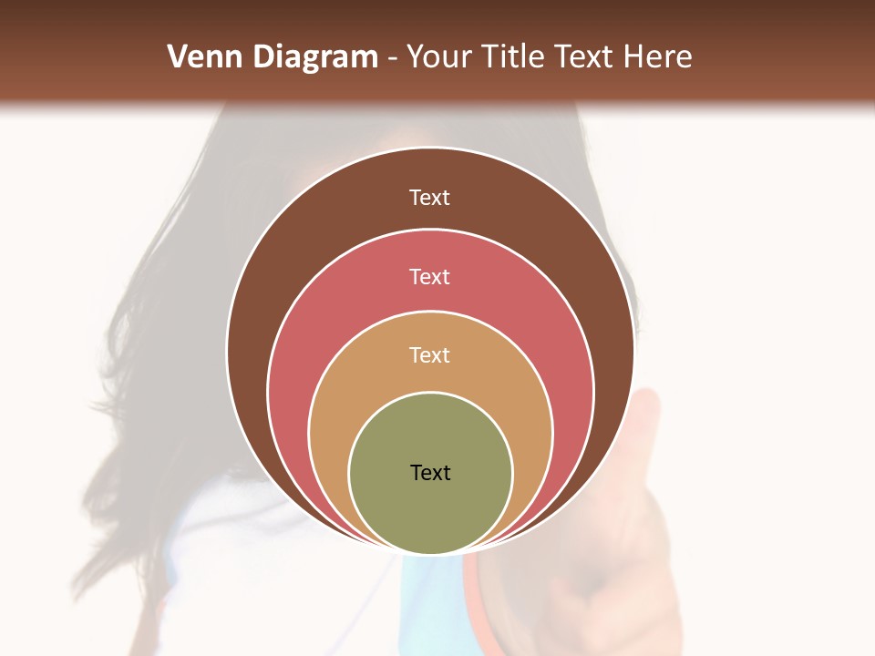 Happy Little Girl (Thumbs Up) PowerPoint Template