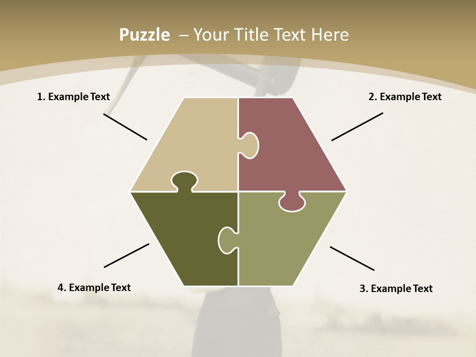 Vintage Photo, Circa 1900 Of A Man Stand PowerPoint Template