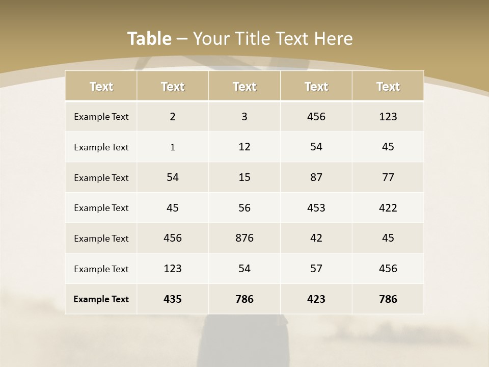 Vintage Photo, Circa 1900 Of A Man Stand PowerPoint Template