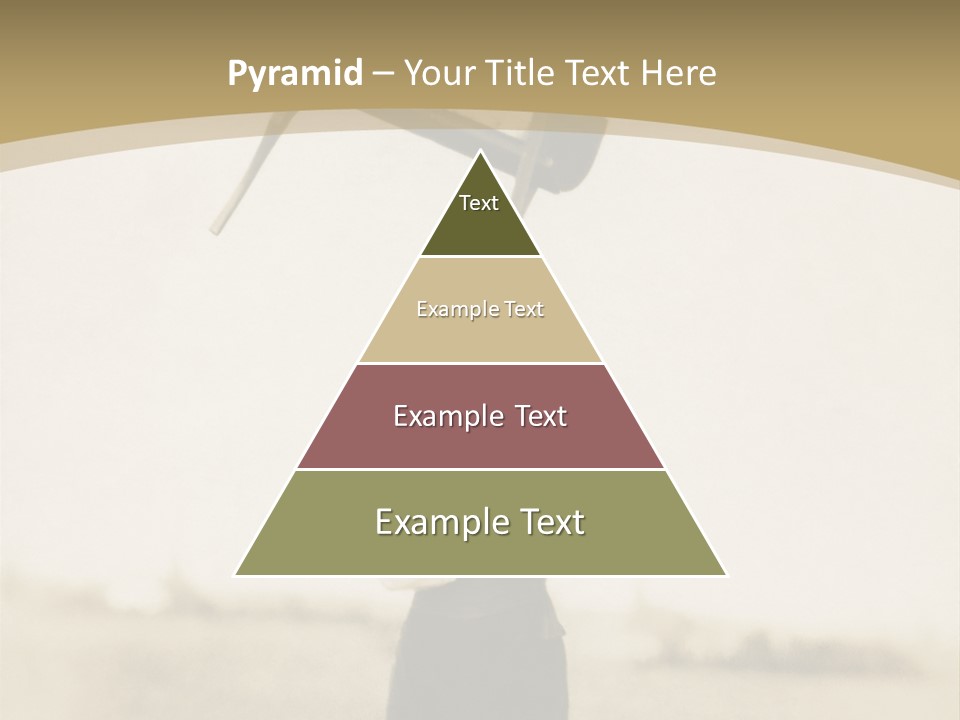 Vintage Photo, Circa 1900 Of A Man Stand PowerPoint Template