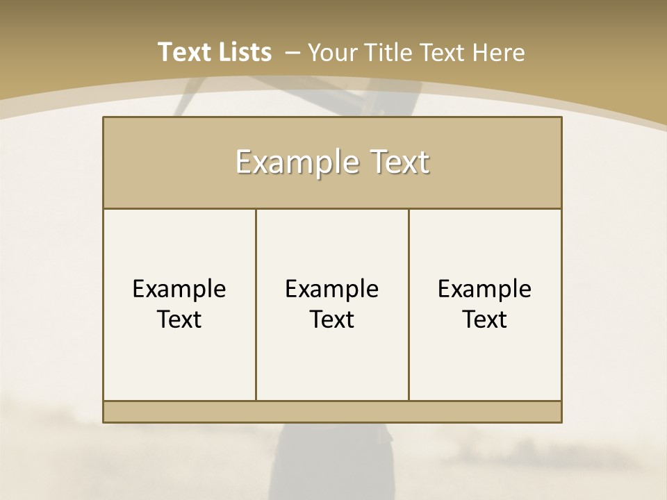 Vintage Photo, Circa 1900 Of A Man Stand PowerPoint Template