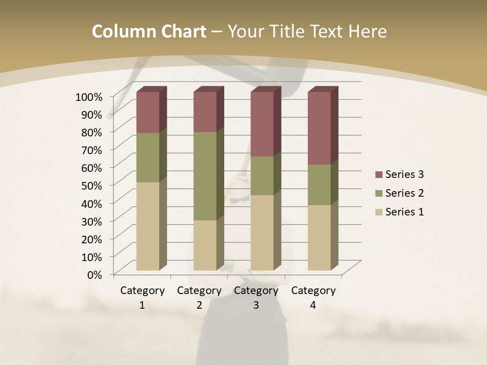 Vintage Photo, Circa 1900 Of A Man Stand PowerPoint Template
