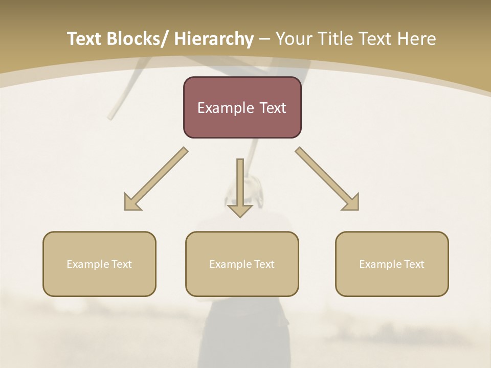 Vintage Photo, Circa 1900 Of A Man Stand PowerPoint Template