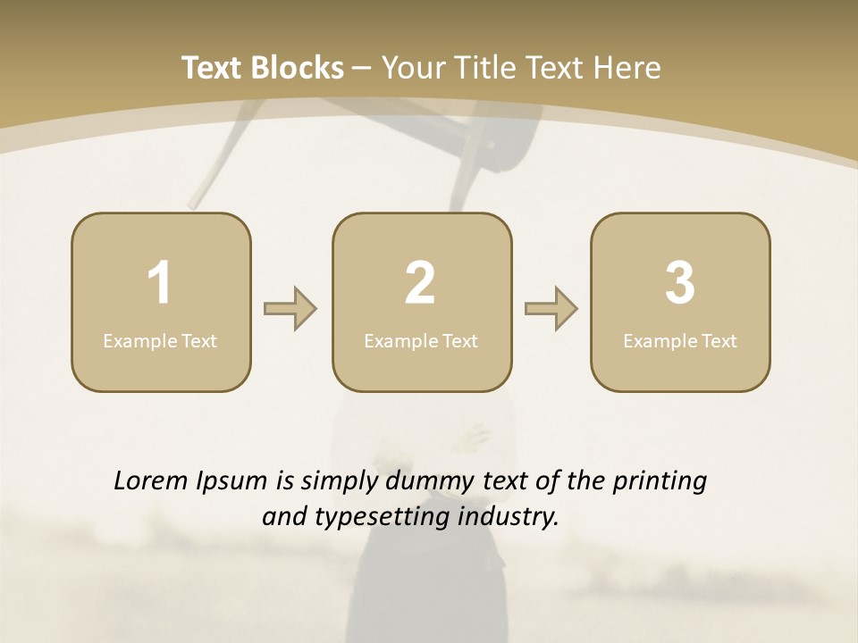 Vintage Photo, Circa 1900 Of A Man Stand PowerPoint Template