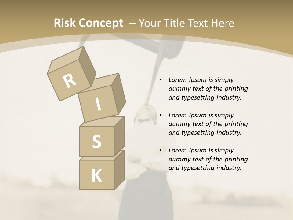 Vintage Photo, Circa 1900 Of A Man Stand PowerPoint Template